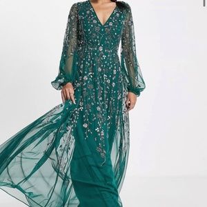 ASOS Maxi Green Dress